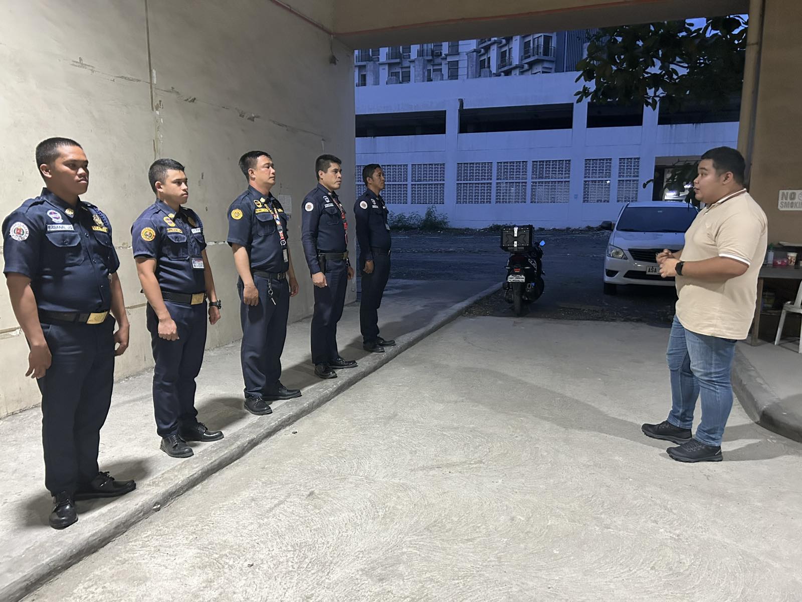 HAWK Security Officer Formation and Inspection